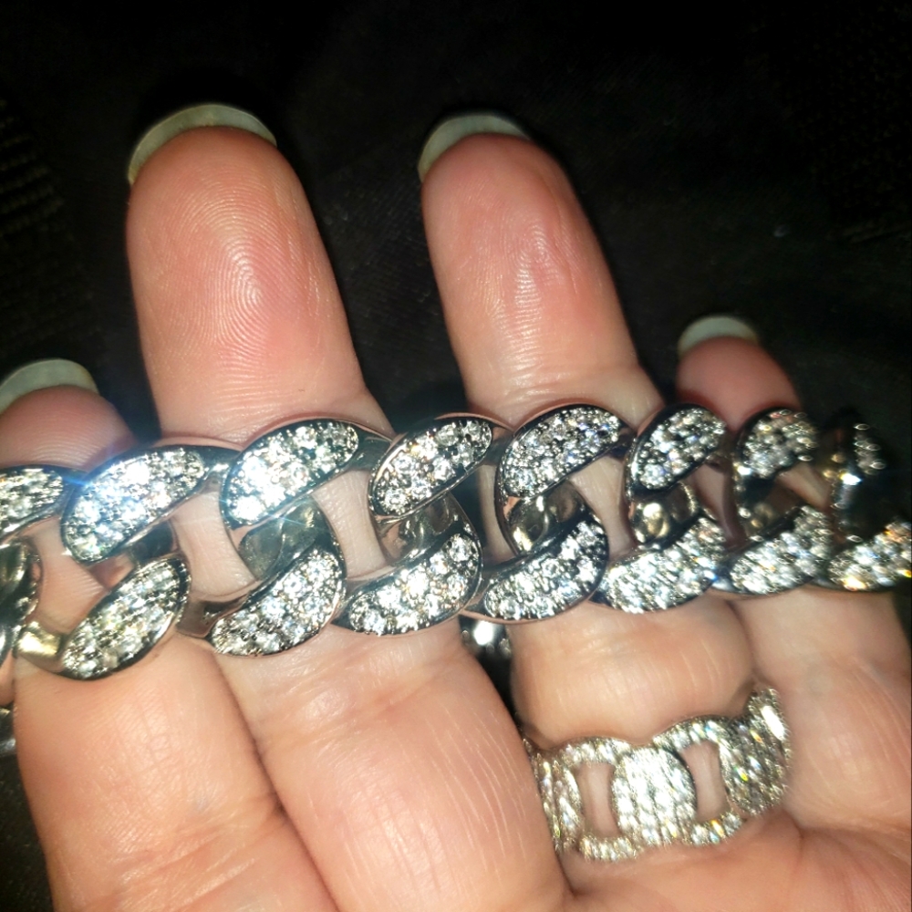Cuban link bracelet